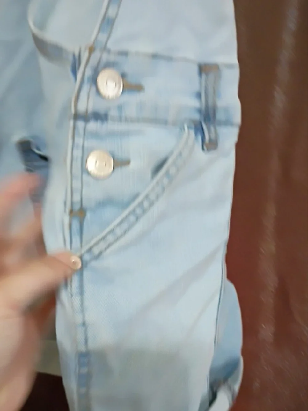 Jordache Light Blue Denim Overalls